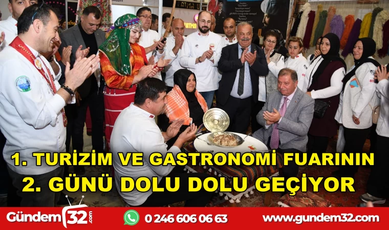 1.Turizim ve Gastronomi Fuarının İkinci Günü 