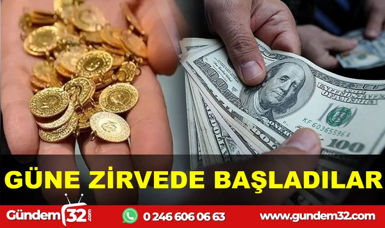 Altın Ve Dolar Zirvede