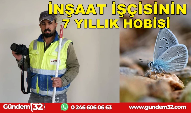 İnşaat işçisinin 7 yıllık hobisi