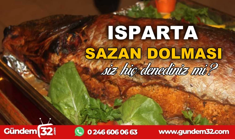 ISPARTA SAZAN DOLMASI