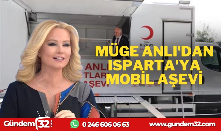 MÜGE ANLI'DAN MOBİL AŞEVİ