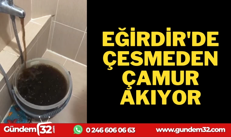 ÇEŞMEDEN ÇAMUR AKIYOR