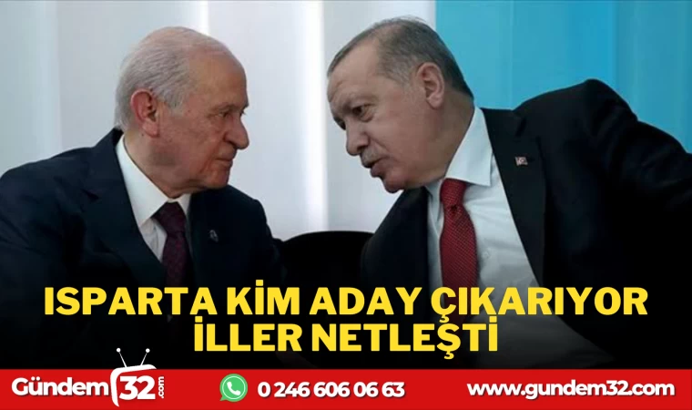 CUMHUR İTTİFAKINDA İLLER NETLEŞİYOR