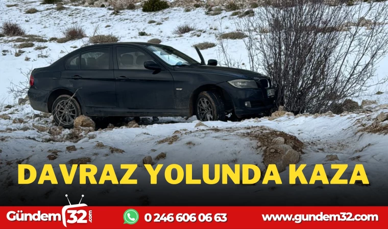 DAVRAZ YOLUNDA KAZA