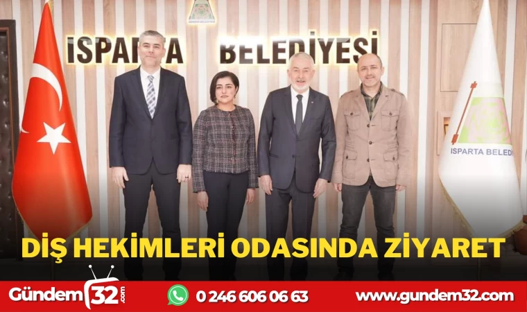 DİŞ HEKİMLERİ ODASINDAN BAŞDEĞİRMEN'E ZİYARET