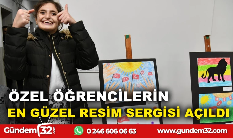 EN GÜZEL RESİM SERGİSİ AÇILDI