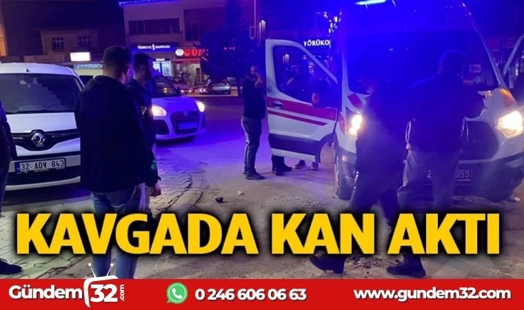 Isparta’da kavgada 1 kişi bıçaklanarak yaralandı