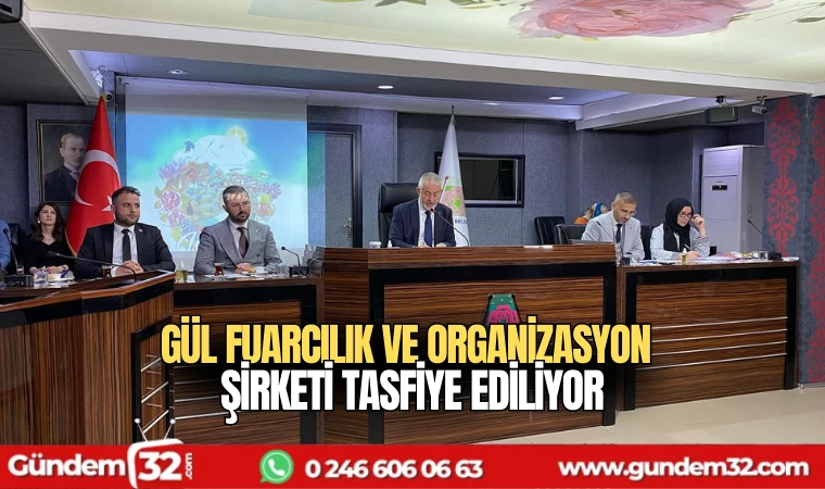 Gül Fuarcılık ve Organizasyon şirketi tasfiye ediliyor