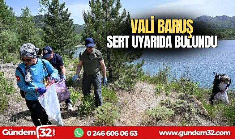 Vali Baruş sert uyarıda bulundu