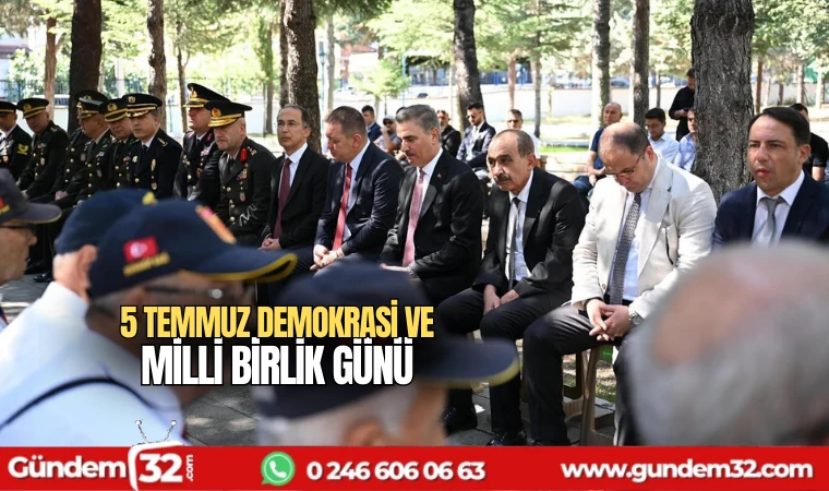 15 Temmuz Demokrasi ve Milli Birlik Günü