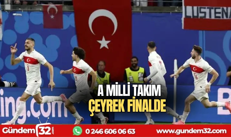 A Milli Takım çeyrek finalde