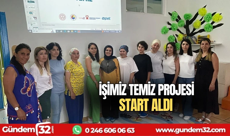 İşimiz temiz projesi çocuk adası kreşi ile start aldı