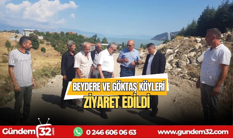 Beydere ve Göktaş Köyleri ziyaret edildi