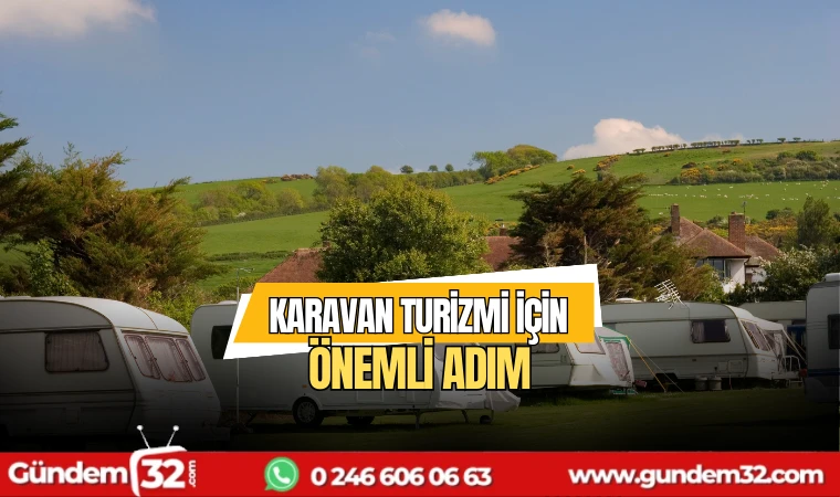 Karavan turizmi için önemli adım