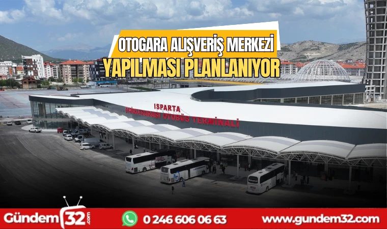 Otogara Alışveriş merkezi yapılması planlanıyor