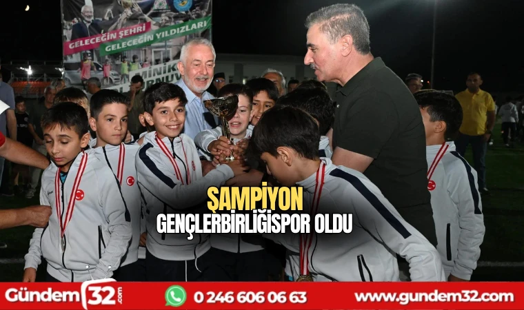 Şampiyon Gençlerbirliğispor oldu