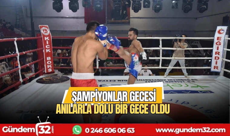 Şampiyonlar Gecesi anılarla dolu bir gece oldu