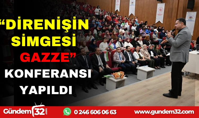 DİRENİŞİN SİMGESİ GAZZE