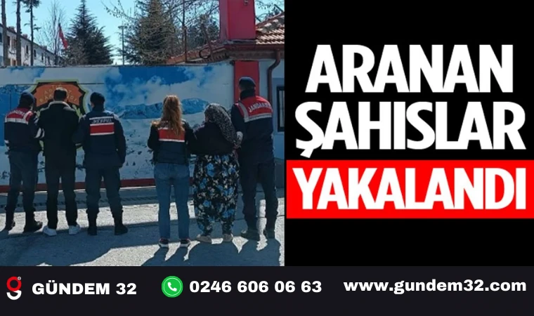 Isparta’da çeşitli suçlardan aranan 2 kişi yakalandı