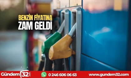 Benzin fiyatına zam geldi