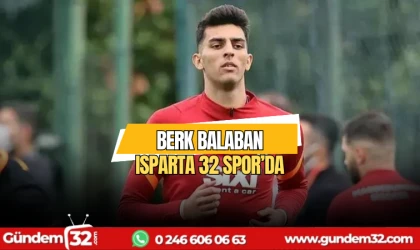 Berk Balaban Isparta 32 Spor'da