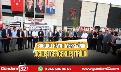 Sağlıklı Hayat Merkezinin açılışı gerçekleştirildi