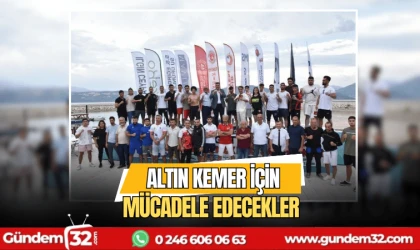 Altın kemer için mücadele edecekler