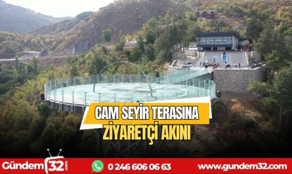 Cam Seyir Terasına ziyaretçi akını