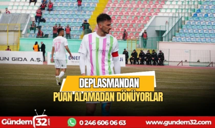 Deplasmandan puan alamadan dönüyorlar