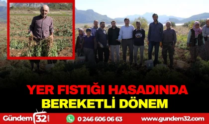 YER FISTIĞI HASADINDA BEREKETLİ BİR DÖNEM