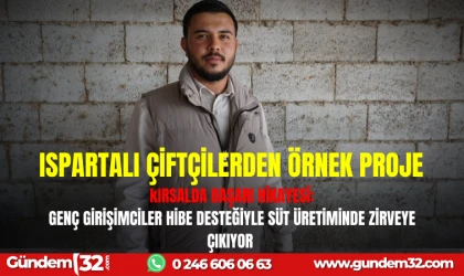 ISPARTALI ÇİFTÇİLERDEN ÖRNEK PROJE